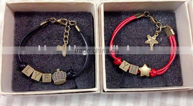 skull wood bead bracelet cheap beaded bracelet elastic wooden skull bead bracelet for promotion