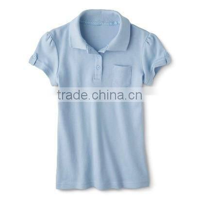 2016 OEM tshirt cotton polo shirt child polo shirts customized logo