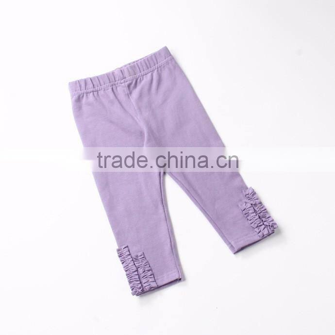 Hot Fashion Baby Leggings Girls Ruffled Panties Wholesale Knit Baby Girl Pants