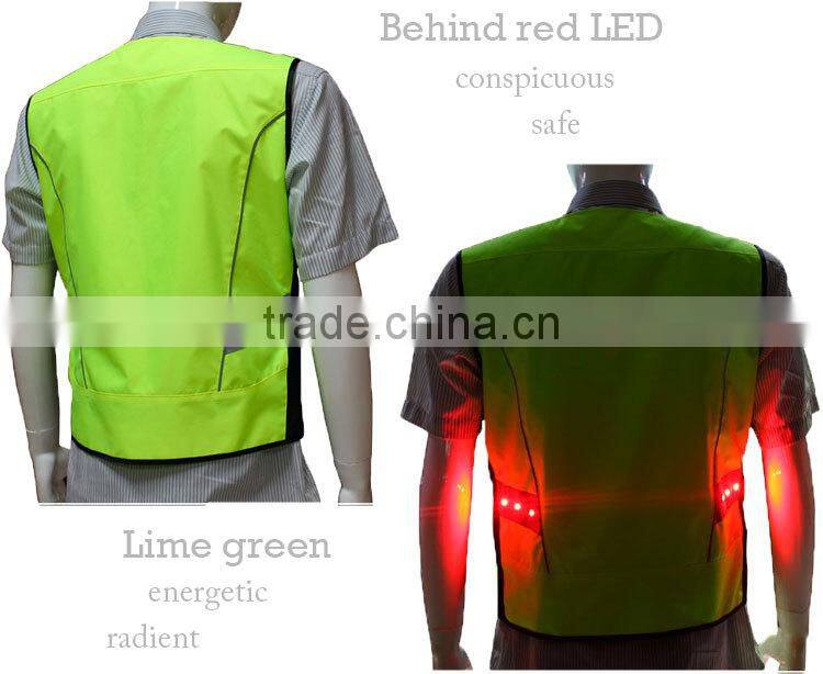 Wholesale LED flashing biker clothes