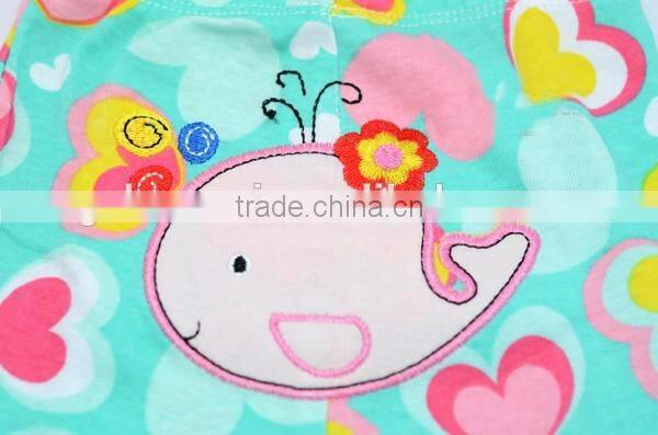 wholesale 5 pcs pant set with cute embroidery, pant gift set