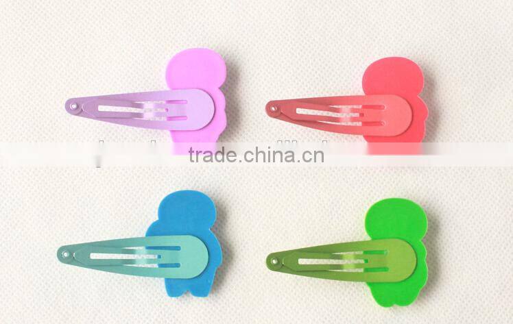 Big hero baymax cartoon characters decorative kids hairgrips