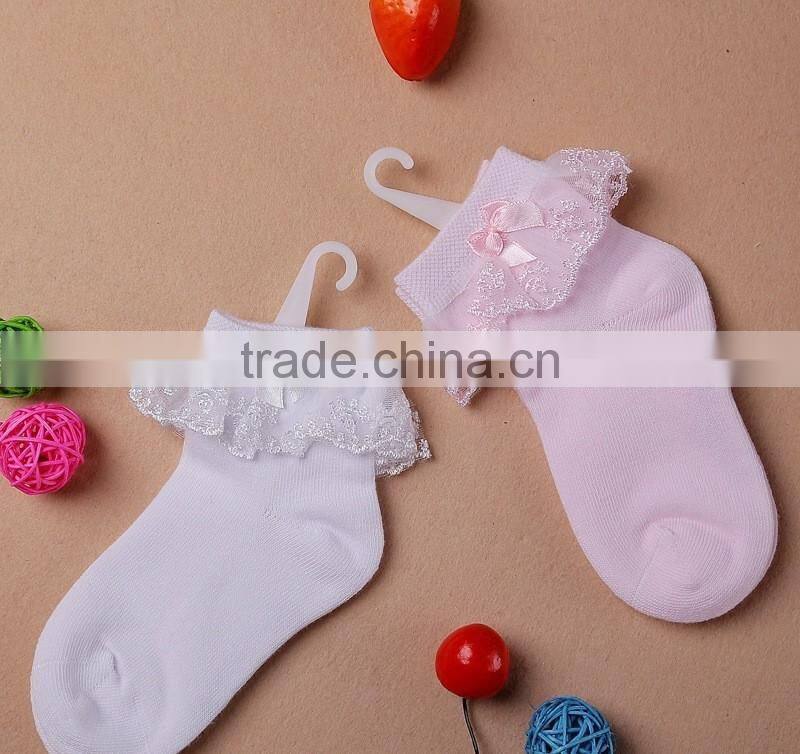 Baby socks lace cotton socks