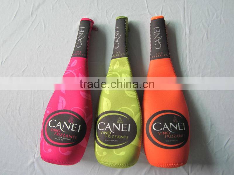 neoprene Bottle Cover with Holder