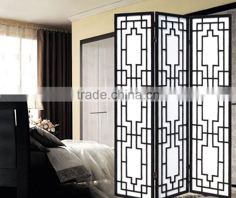 homedecor wooden folding screen / room divider/shoji screen
