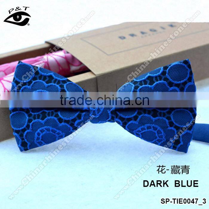 New Design High quality Jacquard Floral Bow Tie For Wedding party dance