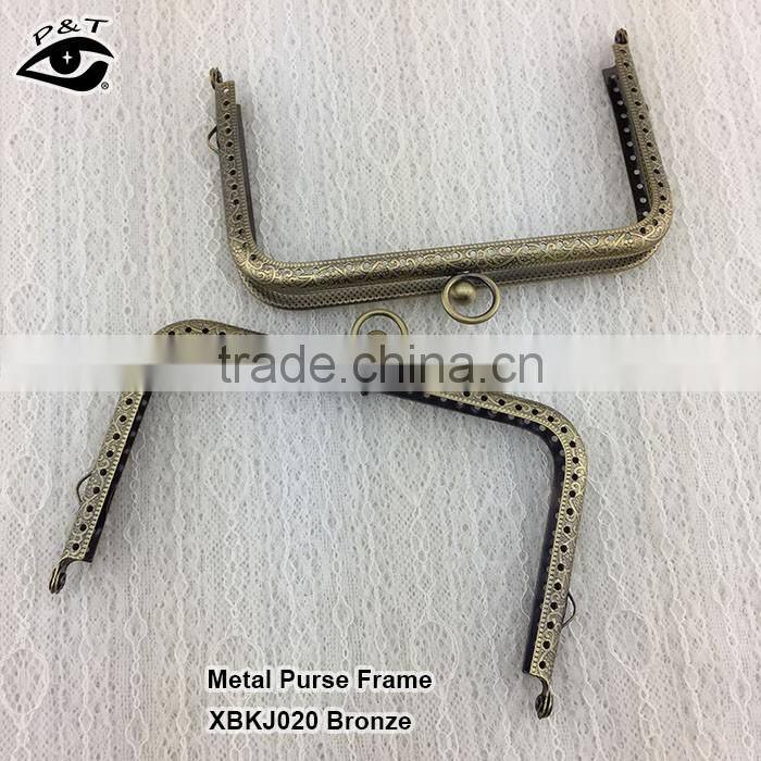 13x8cm coin purse frame rectangle shape metal frames for handbag