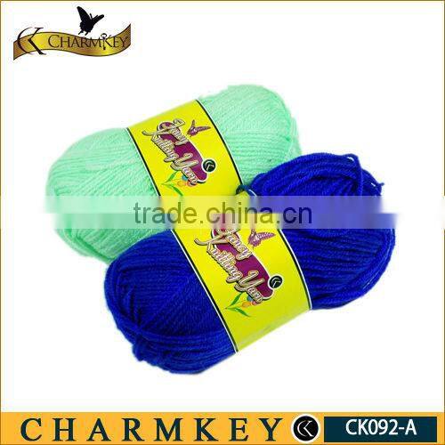 hand knitting acrylic yarn