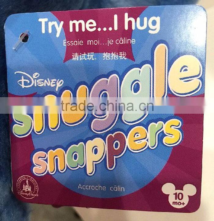 DisSneys Parks Snuggle Snappers Goofy Plush Doll Slap Bracelet