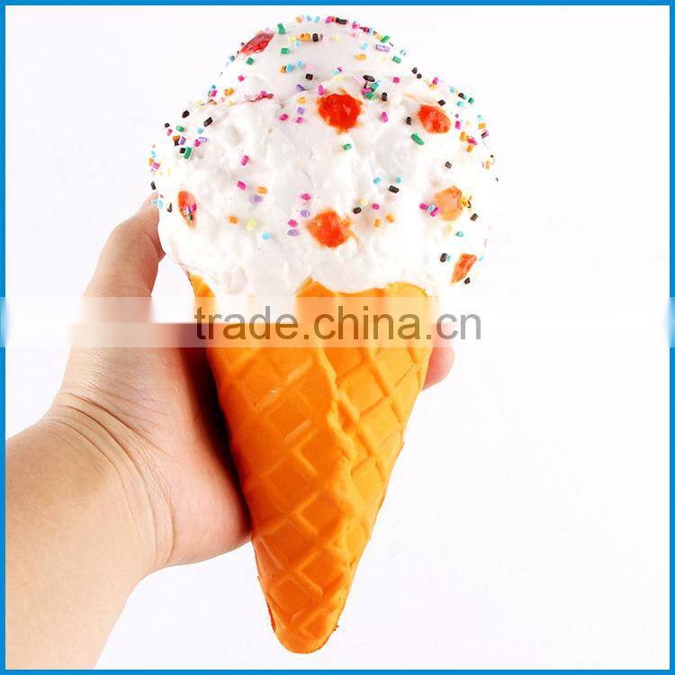 Japan hot selling big ice cream kawaii toys squishy slow rising