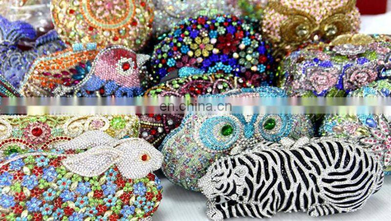 Rhinestone handbag Evening clutch bag women bag set for party
