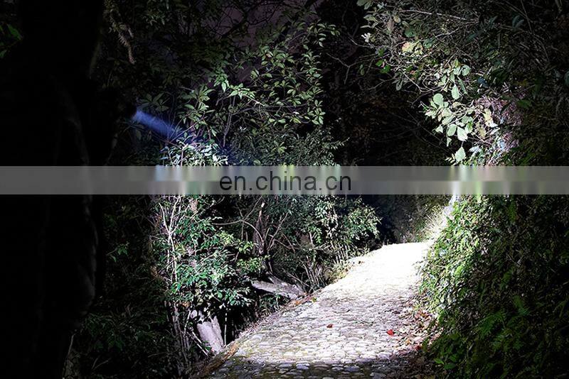 1000lm Bright Light XML T6 Outdoor Wild Hunt Working LED Professional Hike Metal Flashlight
