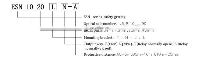 ESN Anti-interference light curtain safety grating