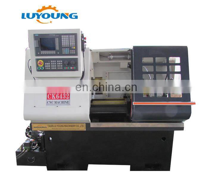 CK6432 electric lathe cnc controller metal cutting machine