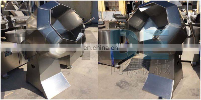 Octagonal Potato Chips Seasoning Machine/Snack Food Mixing Machine