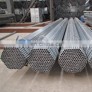 round shape structural tube pre galvanized steel pipe