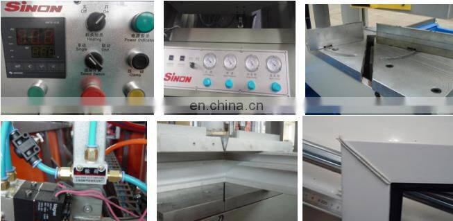 PVC Double Head Welding Machine Plastic Door and Window Welding Machine