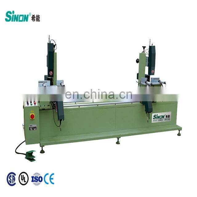 Used Pvc Window Manufacturing Machine Automatic double head Water Slot Milling Machine