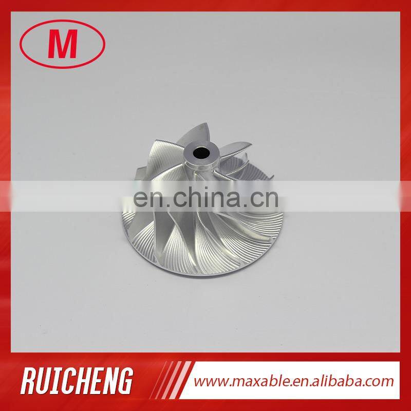 RHF5 898185-1951/898068-1970 35.55/52.50mm 6+6 blades point milling Billet/milling/aluminum 2618 compressor wheel