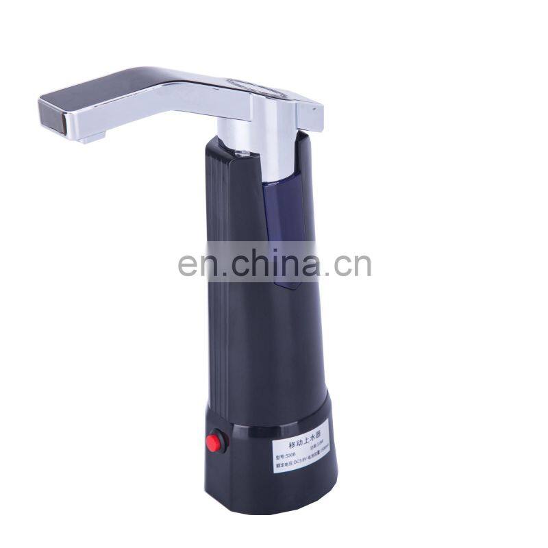 Jetmaker smart rechargeable electric battery mini hand water bottle pump dispenser for 5 gallon bucket water
