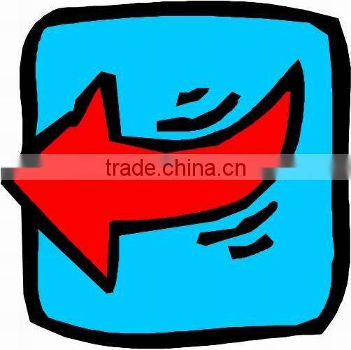 2015 high quality new Custom Logo Ceramic Pizza Plate