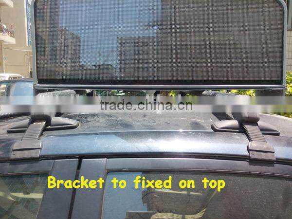 taxi billboard advertising light box/taxi advertising screen