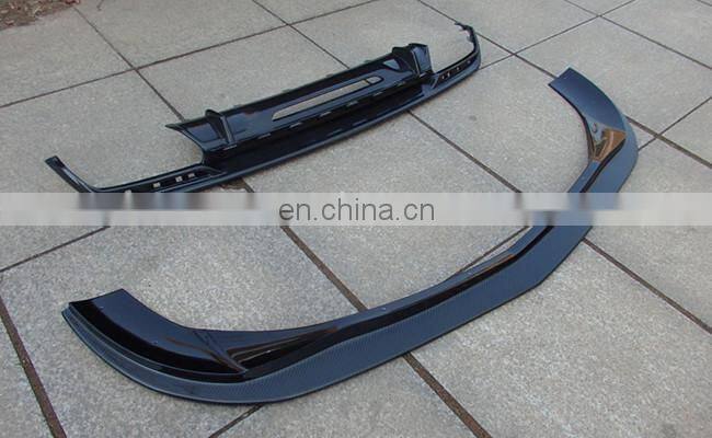 B850 diffuser with muffler tips fit for MB S-class W222 S63/S65 to B-style carbon fiber rear diffuser for S65 B diffuser