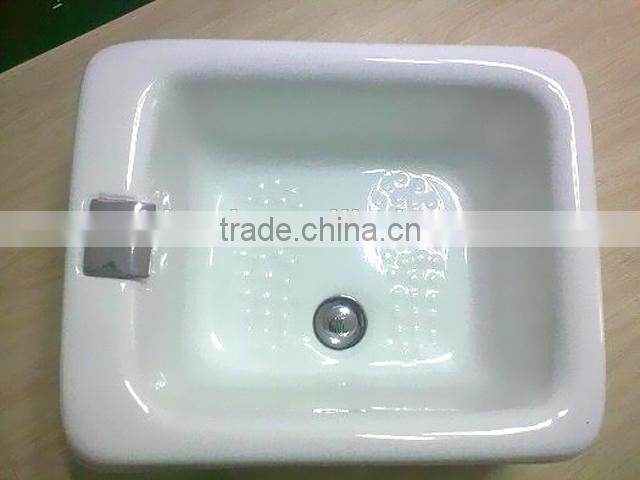 Feet Wash Basin Acrylic Heating Foot Massager Tub