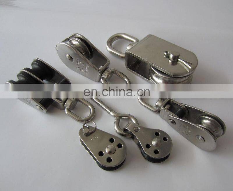 Stainless steel Welded D ring/D buckle for Endless industrial and marine rigging aplication