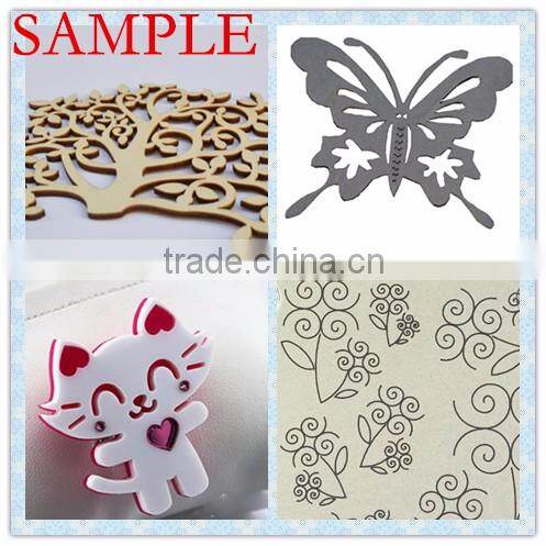 laser wood and metal cutting and engraving machine