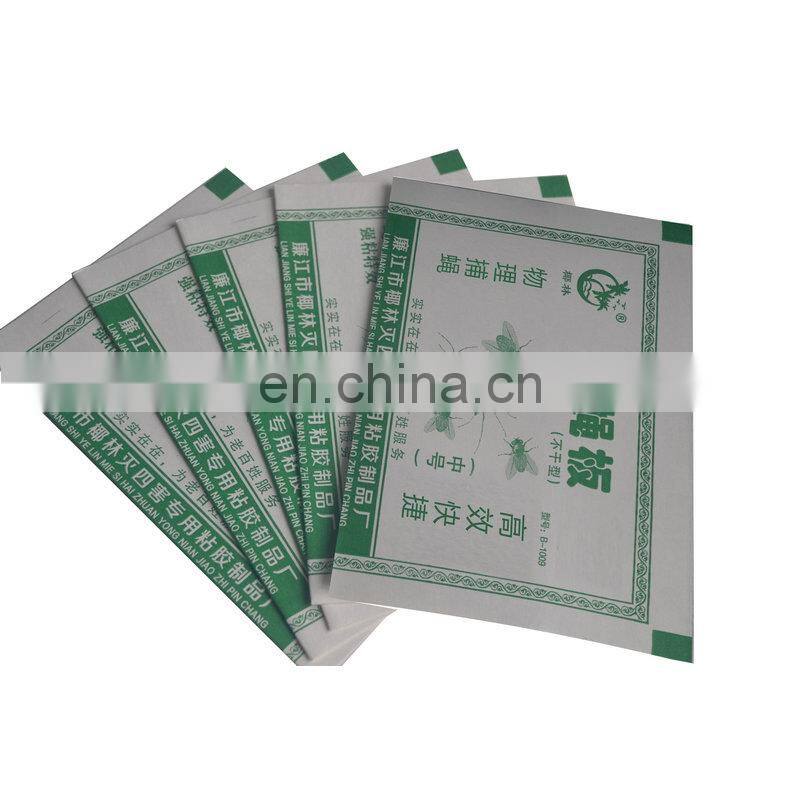 Professional Manufacturer Sticky Paper Pest Control Type Fly Glue Trap Catchers Flying Insect Catcher Kill Flies+ Killer Insect