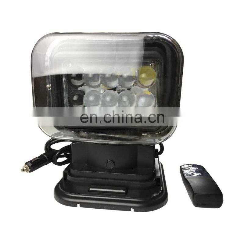 50W led spot search light led work lamp remote control magnetic base LED523