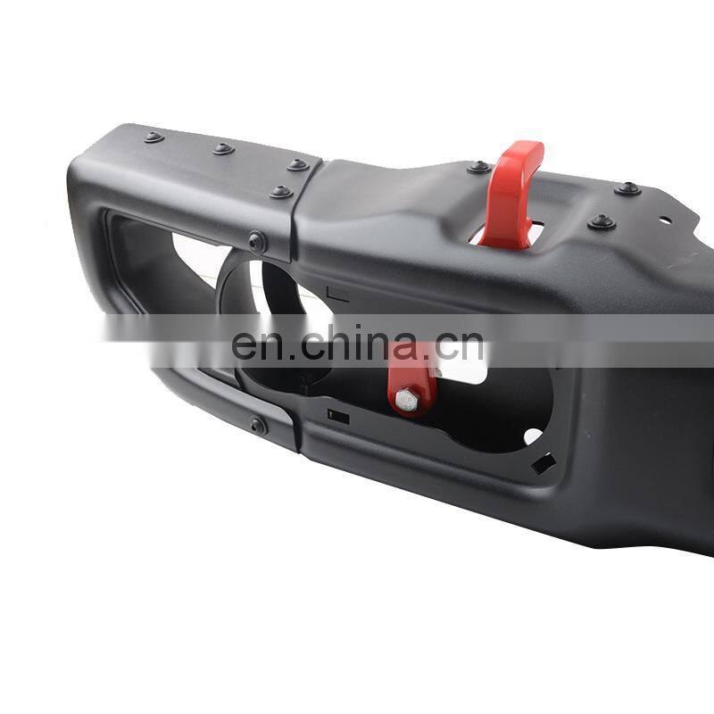 Offroad 10th anniversary front bumper for Jeep wrangler JL 2018+ bumper without radar hole for jeep Maiker