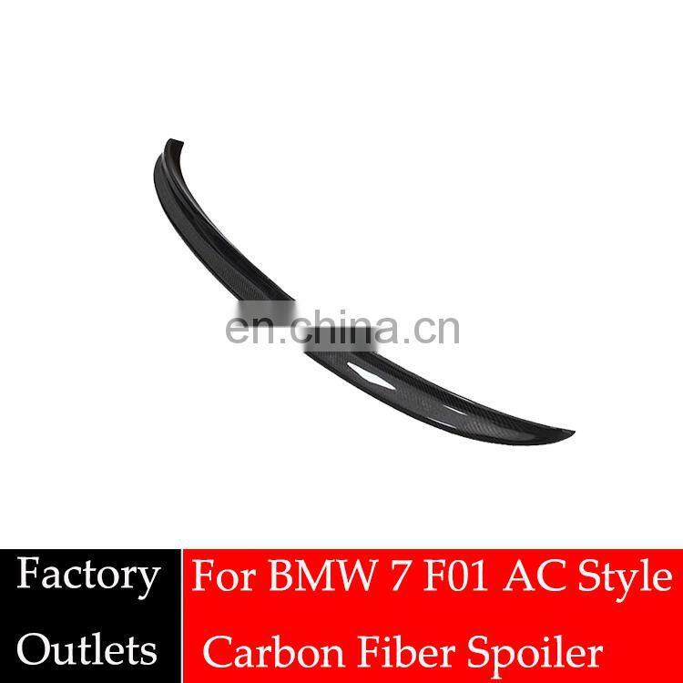 Runde Customized Ac Style F01 Carbon Fiber Spoiler For Bmw 7 Series F01 Trunk Spoiler