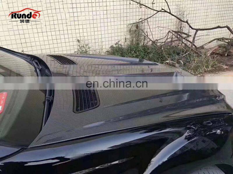 RD Brilliant Quality PD Style Carbon Fiber Bonnet Engine Hood For Mercedes BENZ W221