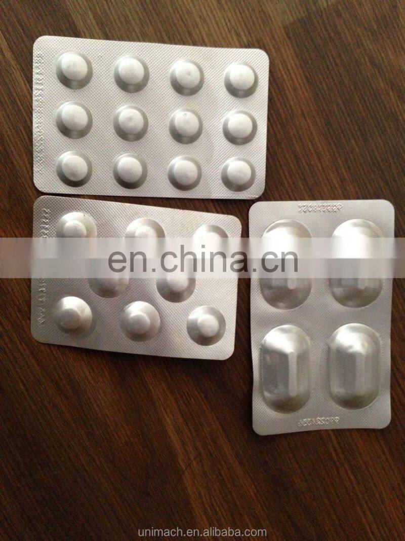 New type DPB-80 Pharmacy Alu PVC Automatic Capsule Tablet liquid Blister Packing Machine