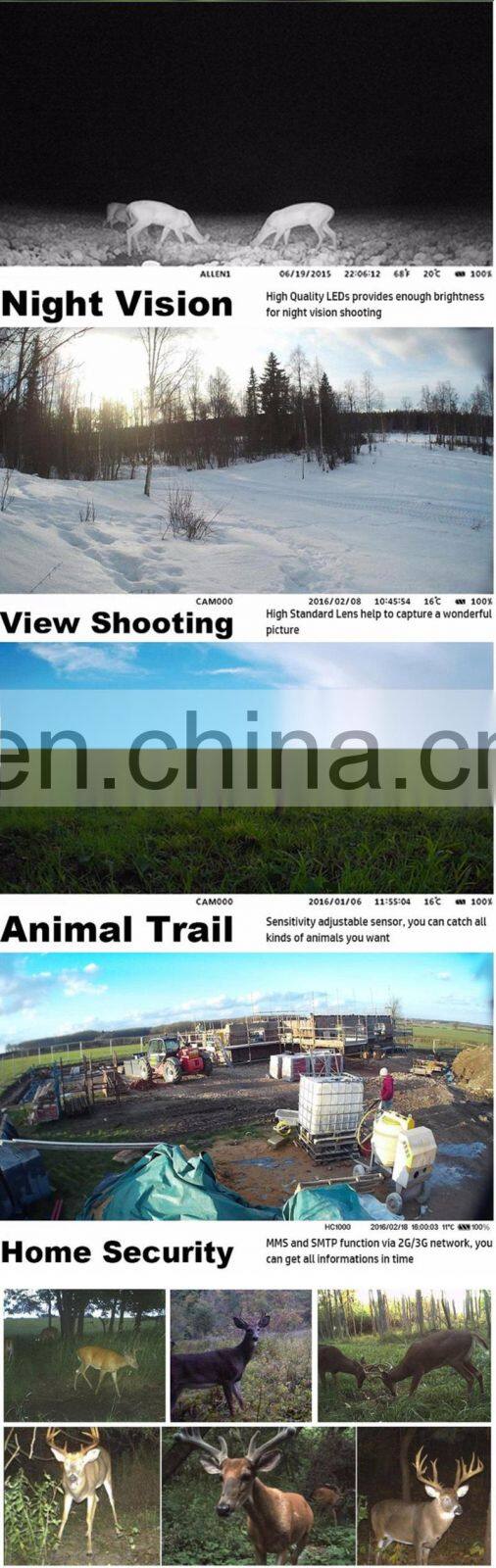 HC300M 20MP Night Vision Scouting Wildlife MMS trail Camera Photo Trap hunting game camera HC 300M