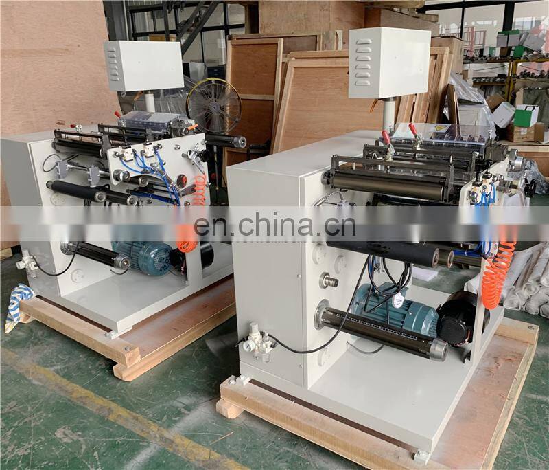 UTS320s Maquina del Cortado Rebobinadora Para Etiqueta Adhesiva Label Slitting and Rewinding Machine