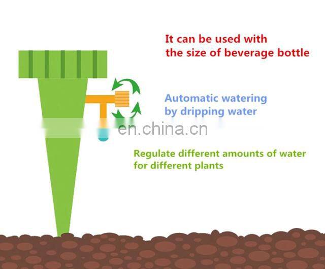 Indoor Automatic Drip Irrigation System From Bucket For Potted Plants