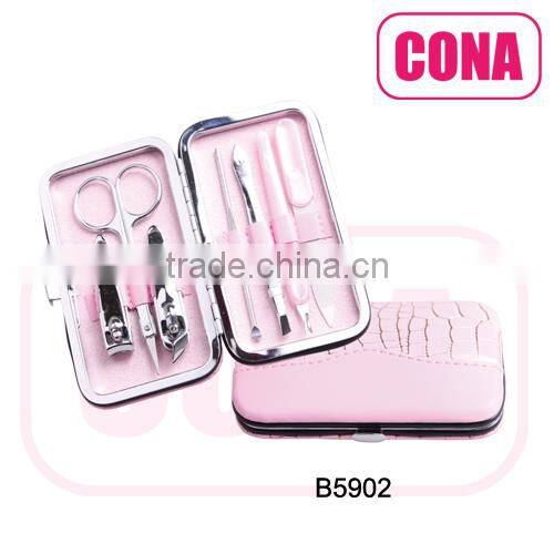 China supplie purse size Manicure set 7pcs