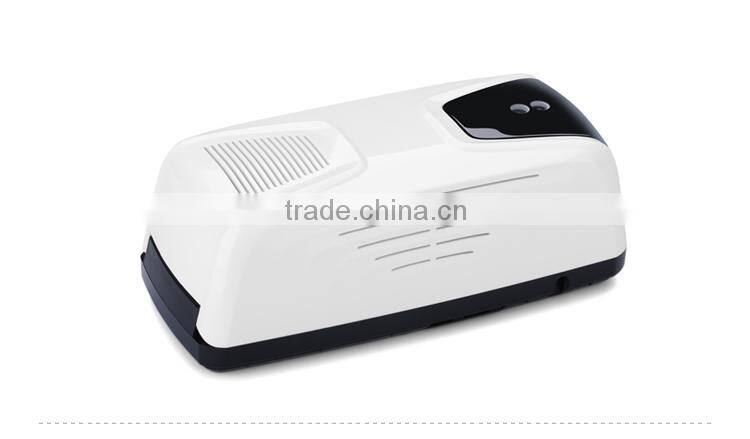 Factory new style essential oil digital air fragrance dispenser wall hang fan driver refillable automatic perfume dispenser