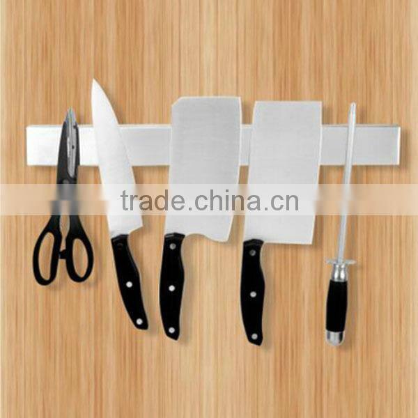 stainless steel wall mounted Magnetic Kitchen Knife Tool Rack Strip 14''/ 16''/ 18'' Standard size Magnetic Knife Holder