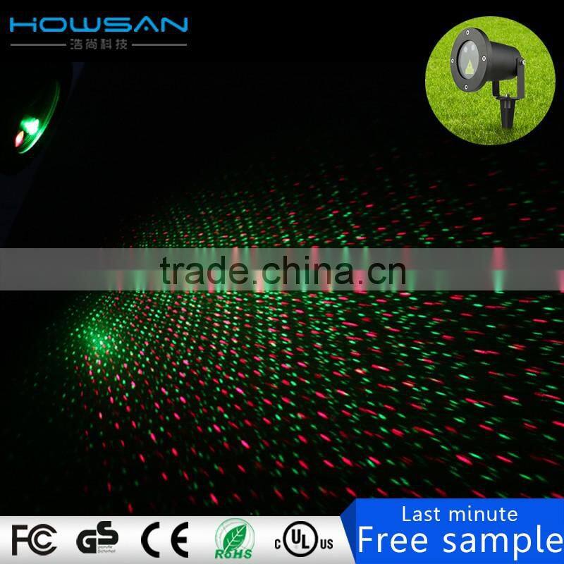 Certificated multifunctional laser light outdoor Speed adjustable for garden decoration lights
