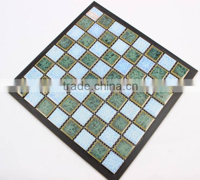 34*34 crystal glaze mosaic tiles china
