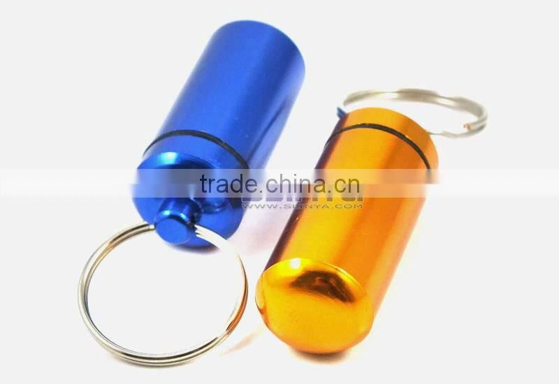 Golden Super Big Metal Capsule Shape Alloy Capsule Vial