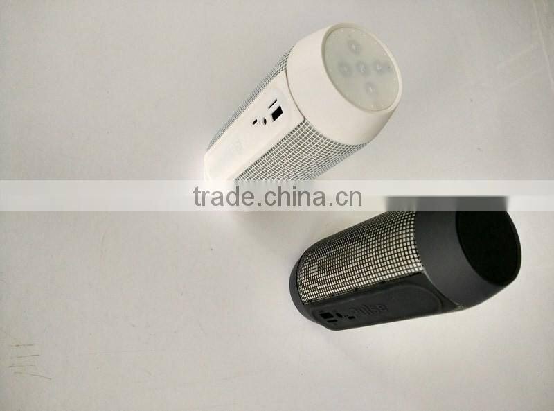 2016 fashion stereo bluetooth speaker with led lights