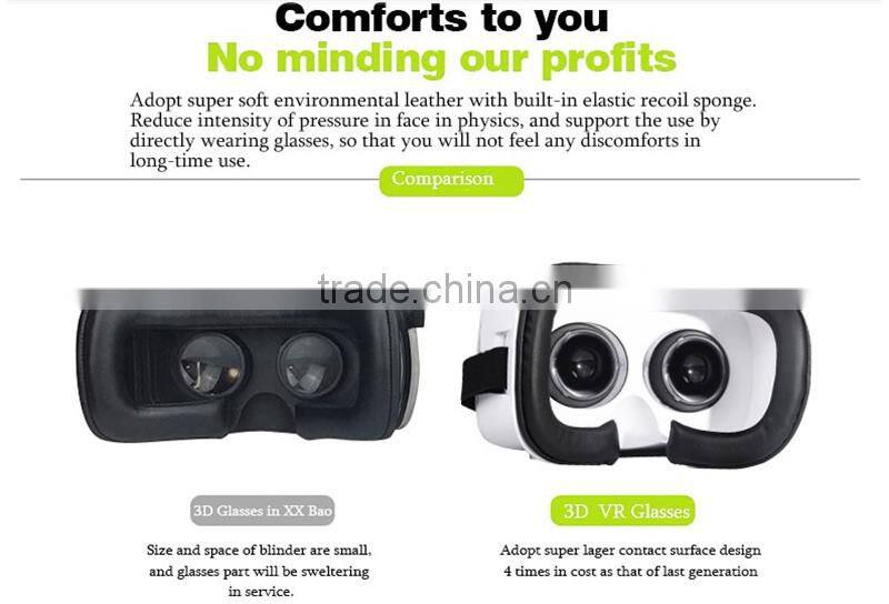 blue tooth headset authentic Xiaozhai Bobo VR Z2 3d vr glasses vrarle 3d glasses in Alibaba whole sales