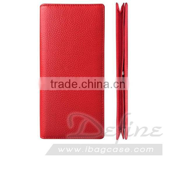 Credit Card Holder Promotion RFID blocking Genuine Leather Wallet