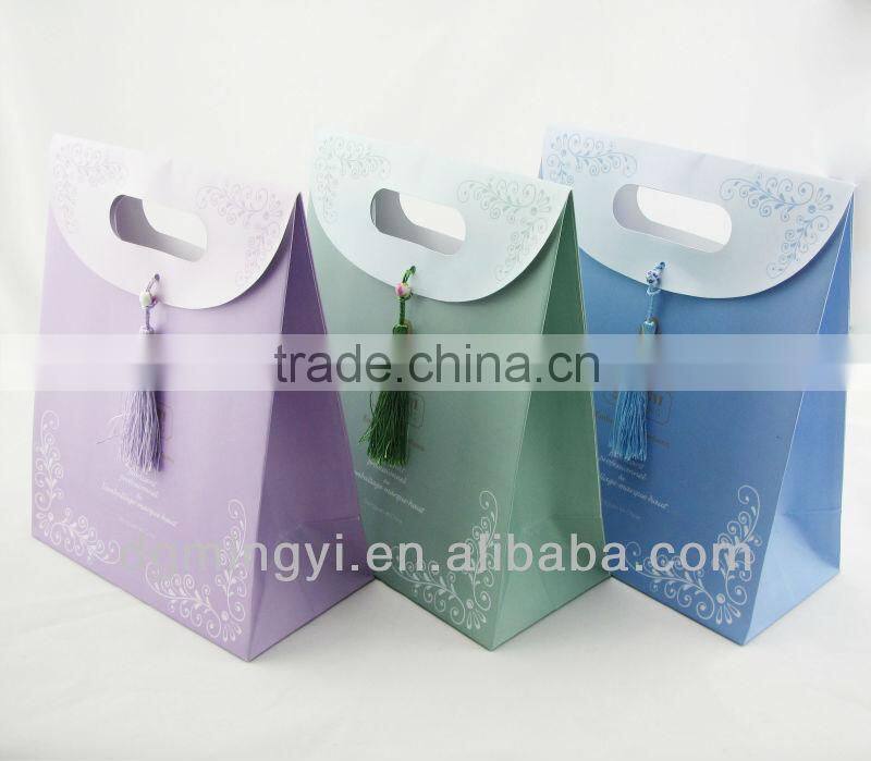 gift paper bags with handle, shopping paper bag, craft paper bag