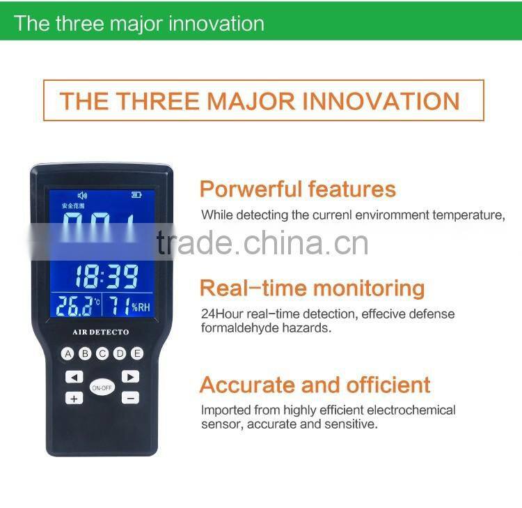 indoor cheap environment LCD screen meter